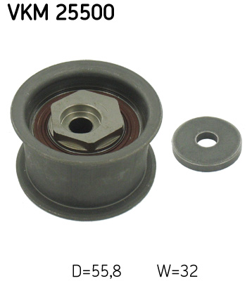 SKF Vezetőgörgő, vezérműszíj VKM25500_SKF